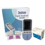 Healthcaretuye 5 in 1 Lipid Test Meter Kit Cholesterol Meter Analyzer HDL LDL Triglycerides Test Meter Monitor + 25x Test Chips+ 25x Lancets