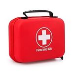 First Aid Kit, 237 Pieces Medical Emergency Bag, First Aid Supplies Box, Waterproof Compact, for Home Office Car Camping Outdoor Sports