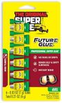 Super Glue, Future Glue Gel, 6 Mini Single Use Tubes, Clear, Instant Bonding, Fast Dry, Professional Cyanoacrylate Adhesive, Precision Tip for Wood, Metal, Plastic, Crafts, Ceramic, and Toy Repairs