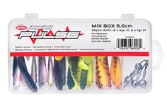 Berkley Pulse Shad MixBox with Jigheads, Fishing Hook, Soft Lures, PredatorFishing, Zander, Unisex, Assorted, Varied