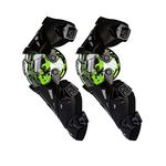 Scoyco Bionic Designed PP PE Hard Collision Avoidance Windproof Armor Rotatable Knee Guards(GREEN)