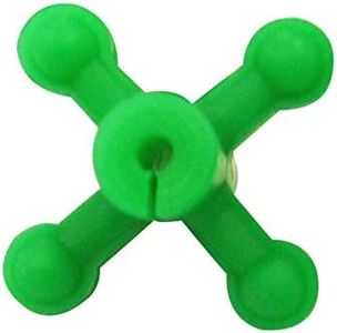 Bowjax Ultra Jax I String Silencer FLO Green 4/PK