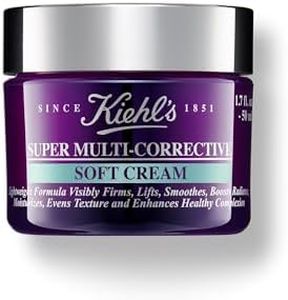 Kiehl's Super Multi-Corrective Soft Cream Anti-Ageing Face Moisturiser for Oily, Combination and Sensitive Skin, Visibly Firms, Lifts, Reduces Wrinkles and Boosts Radiance, Lightweight Formula, 50ml