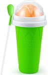 Tgosomt® Slushie Cup Maker Squeeze,Cooling Cup,DIY Quick Frozen Magic Cup Slushy With Lids And Straws,Cool Stuff Birthday Gifts for Kids