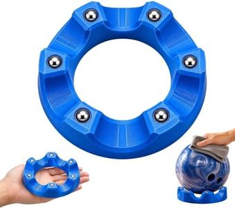 JHESTO 1 Pcs 360° Smooth Rotating Bowling Ball Holder, 3D Printed Bowling Ball Spinner Turntable Stand, Universal Bowling Ball Cup Accessories for Cleaning Polishing Maintenance and Display