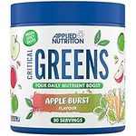 Applied Nutrition Critical Greens - Super Greens Powder, Boost Your Immune System with Superfood Nutrients, Vegan (150g - 30 Servings) (Apple Burst)