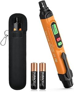 Gas Leak Detector, TECHAMOR PT202 Portable Natural Gas Leak Detector Alarm Locate Gas Leaks of Combustible Gases Like Methane, LPG, LNG, Fuel, Sewer Gas for Home(Includes Battery x2) (Orange)