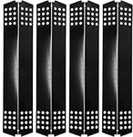 Criditpid BBQ Heat Plate Shields Replacement for Master Chef G45308, G45311, G45301, G45303, G45309 Grill Models. Porcelain Steel Barbecue Heat Shields, 4-Pack.