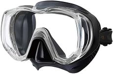 TUSA M-3001 Freedom Tri-Quest Scuba Diving Mask, Black/Black