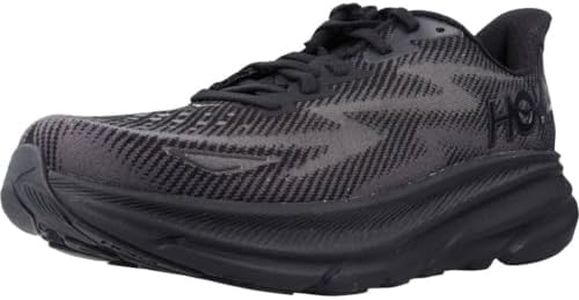 HOKA ONE ONE Men's Sneaker, Black/Black, 8