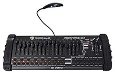 Rockville ROCKFORCE 384 Channel Light/Fog DMX Lighting Controller + MIDI Control