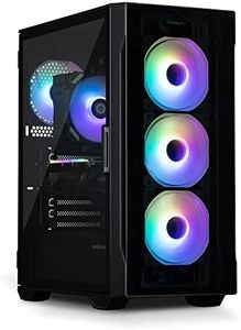 Zalman i3 Neo TG Medium Tower PC Case Black ARGB