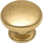 Hickory Hardware P406-LP 1-1/4-Inch Manor House Knob, Lancaster Hand-Polished