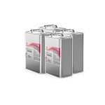 Hexane - Technical Grade - 1 Gallon - (4) 32 FL Oz Cans - Extraction, Cleaning Agent, Glues, Roofing, Leather - Domestically Sourced Chemical - Made in America - Alliance Chemical