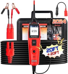 Autel Circuit Tester, Power Circuit Probe Tool, 12-24V Electrical Short Open Breaker Circuit Finder, Automotive Circuit Tester, Digital Multimeter/Relay & Diode Resistance Tool Kit, & 20FT Long Cord