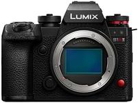 Panasonic LUMIX S1RII Full Frame Mirrorless Digital Camera, Hybrid Model Featuring a 44.3MP Full-Frame Sensor and LUMIX's First-Ever 8K Video Recording - DC-S1RM2