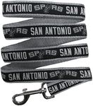 NBA SAN ANTONIO SPURS Dog Leash, Size Large. Heavy-Duty Metal Swivel Buckle Pet Leash