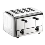 Dualit 49900 Catering 4-Slot Pop Up Toaster,Silver