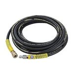 Aim Tools High Pressure Washer Hose 9M, 4000 PSI, High Tensile Wire Braided Jet Wash Extension Hose with 3/8 Inch Male and Female Connector, Power Wash Replacement Hose