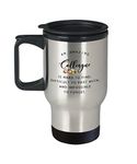 Coworkers Colleague Boss Best Travel Mugs Coffee Tea Cup Gifts Funny Friend Retirement Goodbye Leaving Farewell for Going Away Thank You Leave Amazing Go Insulated Big Large