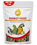 BOLTZ Parrot Food for Big Parrot,African Grey Parrot,Sun Conure,Macaw,Lovebird and Alexander - All Life Stages Mix Seeds (1 KG Pack)