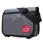 Manhattan Portage Europa SM W Back Zipper and Compartments, Gray, One Size