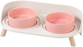 Elevated Ceramic Cat Bowl Set - Rai