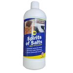 2x 500ml Traditional Spirit of Salt Multi-Purpose Drain Cleaner Dissolves Effectively Unblock Toilets & Drains Unblocker Remove Stubborn Limescale Buildup In Toilets