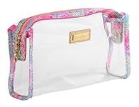 Lilly Pulitzer Clear Zipper Pouch, 