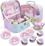 JOYIN Unicorn Tea Set for Toddlers 