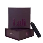 LALI Raat Premium Personal Massager for Women (Jet Black), 10 Vibration Modes, 3 Speed Patterns, Waterproof, USB Rechargeable, Travel Friendly | Electric Handheld Full Body Massager