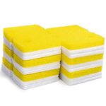LTWHOME Compatible Bio Sponge and Floss Pad Replacement for Cascade 1200/1500 GPH Aquarium Canister Filter (Pack of 18)