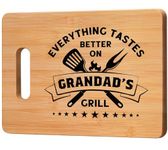 Grandad Gifts, Grandad Birthday Gifts,Christmas Birthday Gifts for Grandad - Unique Bamboo Cutting Board Present for Grandad/Grandpa/Grandfather - Best Grandad Gifts for Birthday, Christmas