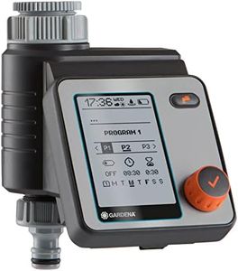 Gardena Water Control Master, arrosage Automatique, Gain de Temps, 6 horaires, écran LCD, Fonction Water Now, arrêt sûr (1892-28)