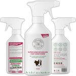 Dog Detangler Spray 500ml | Cruelty Free Leave In Conditioner Spray For De Matting Dogs | Leaves Fur Tangle Free | Professional Grooming Formula