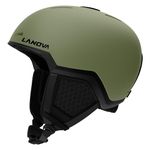 LANOVA Ski Helmet - Snowboard Helmet for Men, Women & Youth, Adjustable Fit Snow Helmet with 8 Vents, Shockproof/Windproof Protective Gear for Skiing, Snowboarding (green, Medium)