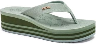 ONCAI Women’s Platform Flip Flops T