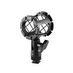 SmallRig Universal Microhone Shock Mount Adapter Mic Stand with Cold Shoe Pinch for On-Camera Microphones Rode Shock Mount - 1859