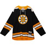 Mitchell & Ness Bobby Orr Boston Bruins 1971-72 Blue Line Replica Player Jersey, Black, X-Large