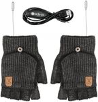 Sadodo Womens USB Heated Gloves, Wi