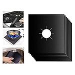 Gas Range Protectors, Ballery 8 Pcs tovetop Burner Protector, Stovetop Burners Covers Liner Clean Mat Pad, Reusable, Non-stick, Dishwasher Safe, Easy to Clean