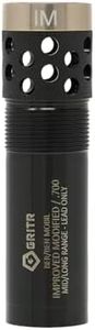 GRITR 12 GA Pattern Control Steel Tubes Compatible with Benelli/Beretta Mobil - 2.95" Ported Extended Constrictions - .700 Improved Modified, Mid/Long Range 35-45 yd