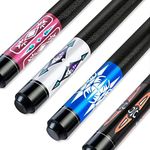 lotmusic Pool Stick,Set of 4 Pool C