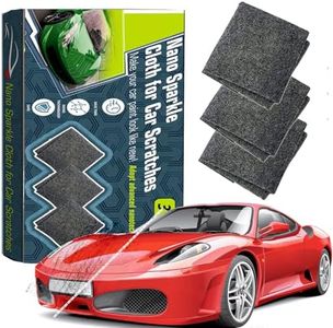 Nano Sparkle Cloth Car Scratch Remover, Car Scratch Remover, Easily Repair Scratches, Nanosparkle Cloth for Car Scratches Restore The Original Color of The Car Paint