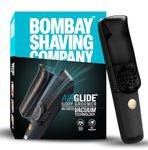 Bombay Shaving Company AirGlide Full Body Trimmer With Vacuum Tech | Zero Mess Body, Balls Trimming | Type C Flash Charging | Multi Length Combs, Detachable Blades | Gifts For Men