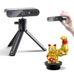 Revopoint Inspire 3D Scanner for 3D Printing Handheld, Portable 3D Model Scanner Up to 18FPS Scanning Speed 0.2mm Accuracy, Full Color 3D Scanning Compatible with Android/iOS/Mac/Win