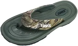 ZORIZ Mossy Oak Golf Sandals for Women and Men, Thong Flip Flops With Removable Spikes, Golf Footwear With Deeper Heel Cup and Higher Sidewalls for Comfort, Break Up Country, Women’s 11/Men’s 9