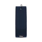 Titleist Tri-Fold Cart Golf Towel, Navy