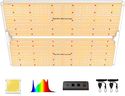 Spider Farmer SF4000 450W LED Grow Light with Samsung LM301H EVO Diodes Deeper Penetration & Dimmable Daisy Chain Full Spectrum Grow Lamp for Indoor Plants in 4x4/5x5 Tent Greenhouses