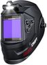 ARCCAPTAIN Large View 3.94" x 3.66" True Color Auto Darkening Welding Helmet with Light, Solar Powered Welding Hood, 4 Arc Sensor Wide Shade 4/5-9/9-13 for Stick MIG TIG Cut